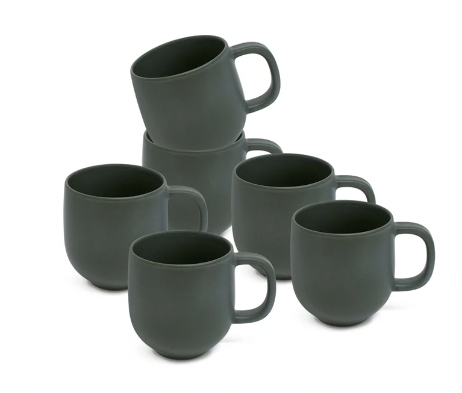 Green Mug Set